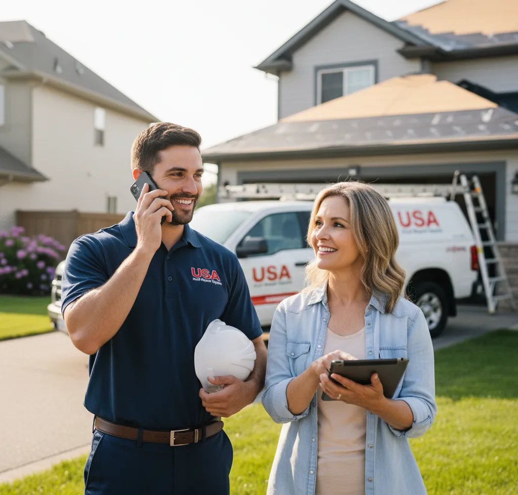 USA Roof Repair Experts customer support in Killingworth